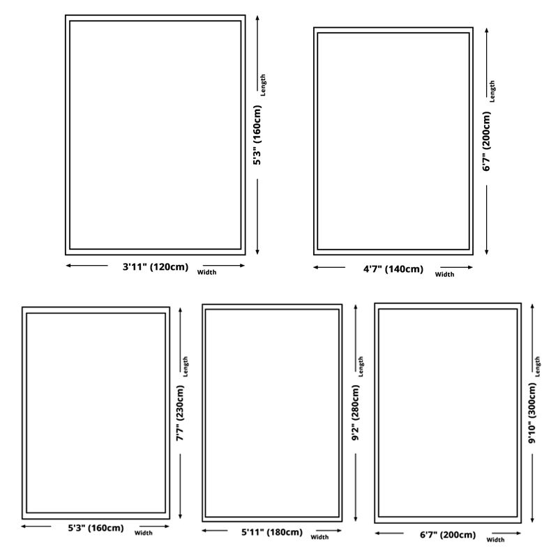 Gray Modern Area Carpet Polyester Solid Color Carpet Anti-Split Indoor Carpet for Living Room