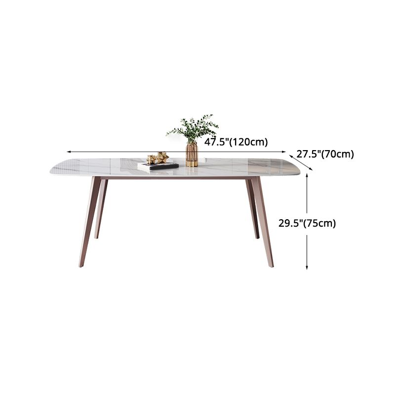 Designer Style Sintered Stone Top Dining Set 1/4/5/7 Pieces Kitchen Table with Chairs