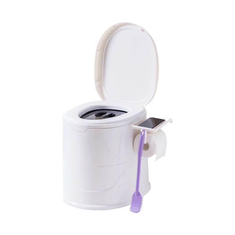 Contemporary Floor Mounted Toilet Plastic Toilet Bowl for Bathroom