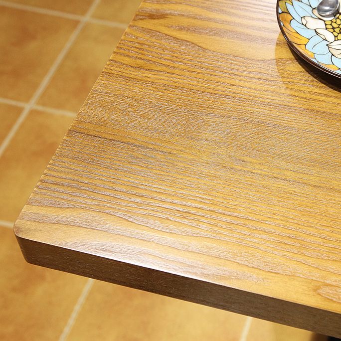 Industrial Style Dining Room Collection Solid Wood Dining Site Table for Home