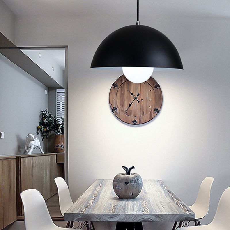 Dome ristorante Dropserve Modern Style Metal 1 Luce Afferma del soffitto Luce