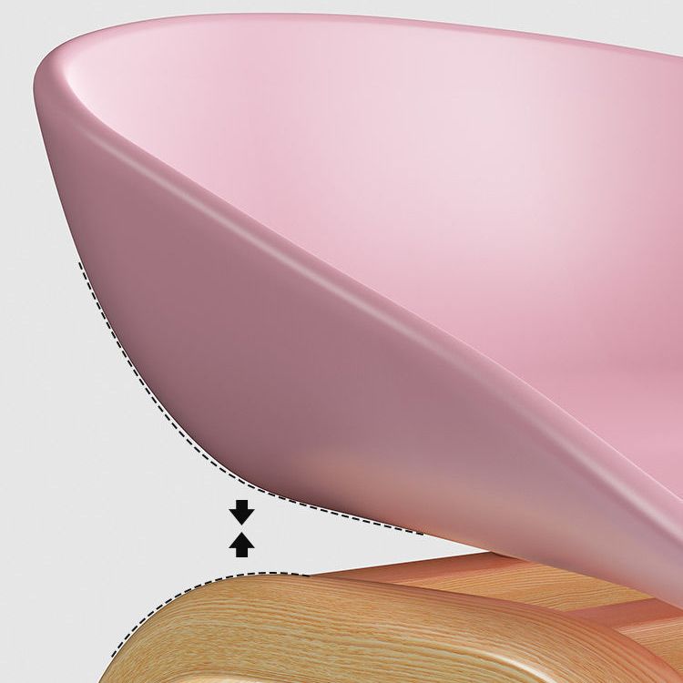 Contemporary Low Back Counter Stool Home Furniture with Footrest