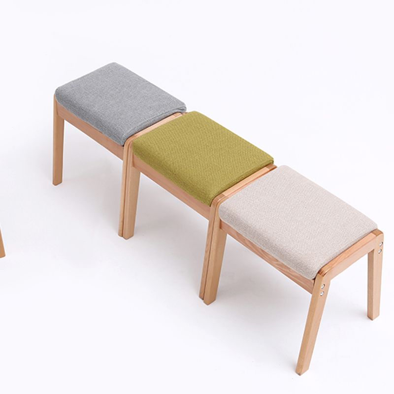 Modern Standard Yellow Rectangle Leather Water Resistant Indoor Standard