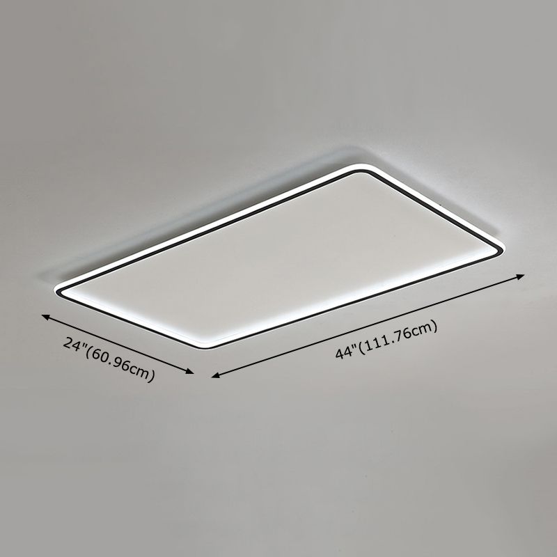 Modern LED Flush Mount Ceiling Fixture Ringed Light Room Hall Foyer Light Indoor Shop Lighting