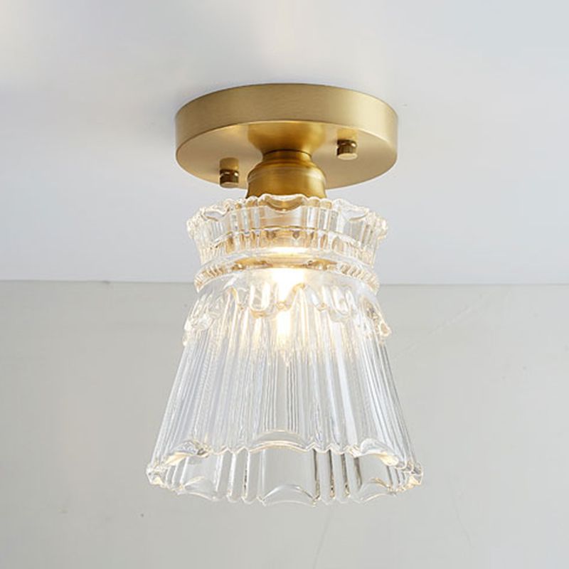 Modern Flush Mount Light Household Glass Flush Mount Ceiling Light Fixture