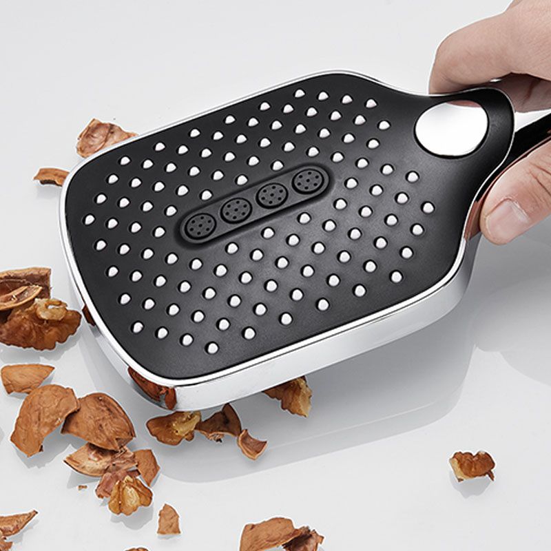 Modern Square Handheld Shower Head Leak Resistant Wall-Mount Shower Head