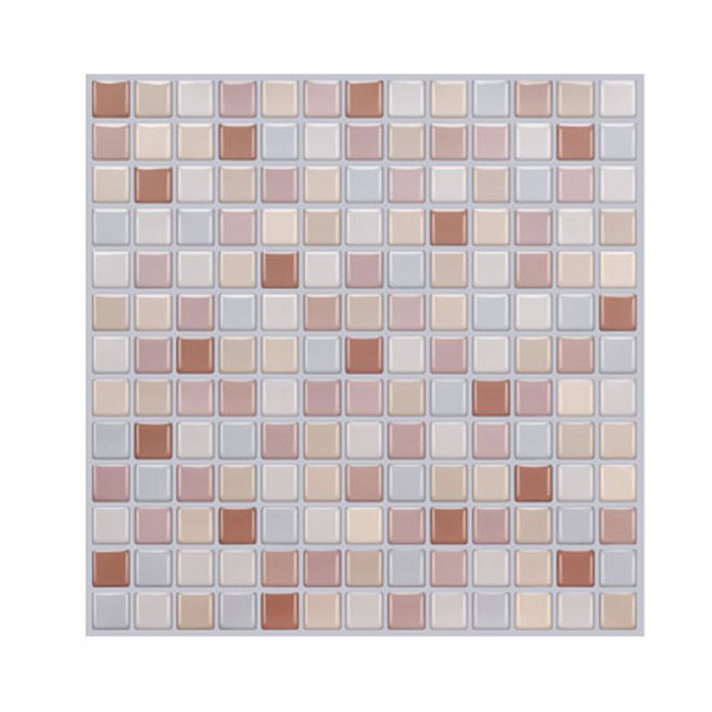 Pvc Tile Peel and Stick Tile Kitchen Waterproof Mosaic Backsplash Wall Tile