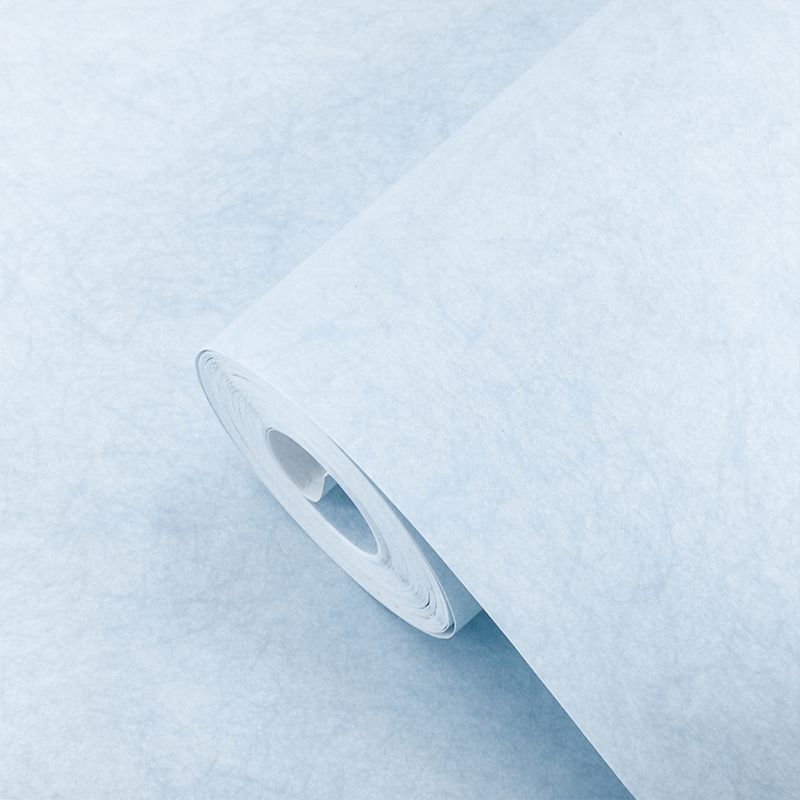 Modern Plain Wallpaper for Childrens Bedroom 57.1-sq ft Wall Art in Pastel Color