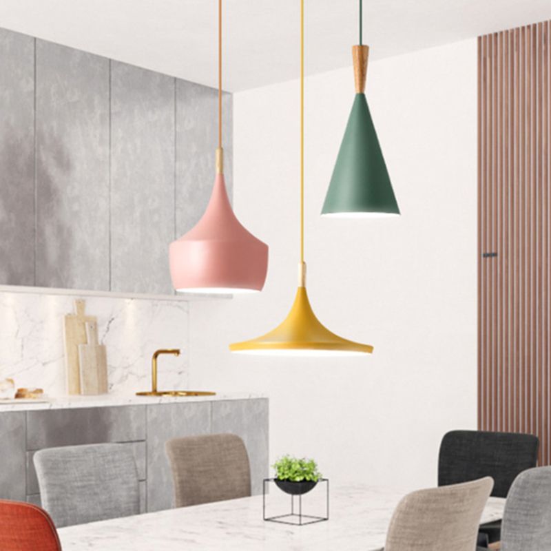 Macron Loft Candy Candy Apped Hanging Light Light METAL METAL CONSIGLIO per negozio di stoffa