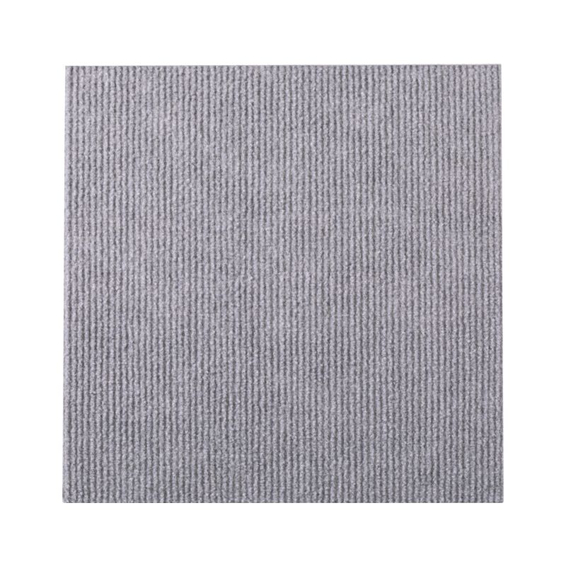 Carpet Tile Fade Resistant Non-Skid Solid Color Self-Stick Carpet Tiles Living Room