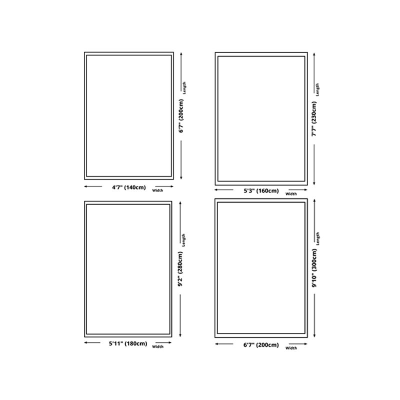 Alfombra de color de contraste púrpura alfombra moderna alfombra moderna para sala de estar