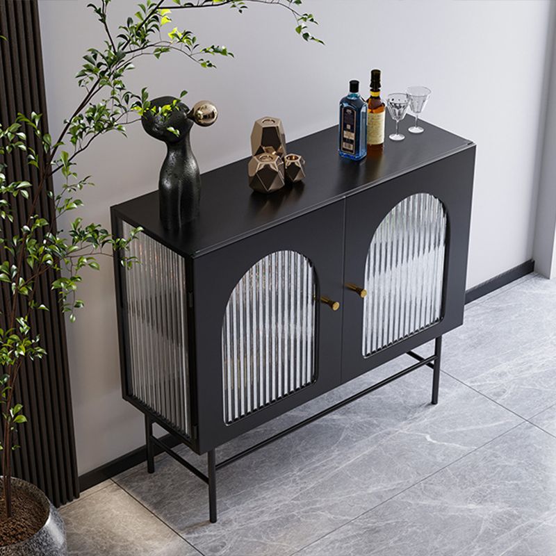 Modern Display Cabinet Glass Door Storage Cabinet for Living Room
