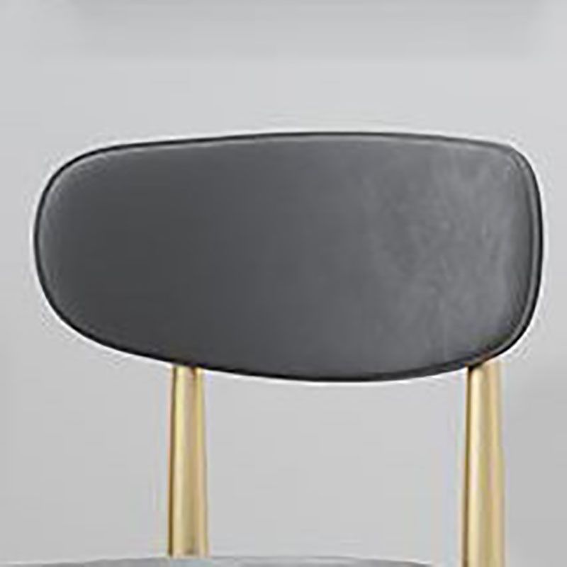 Glam Style 1/5 Pieces Dining Set Rectangle Stone Table Kitchen Set for Dining Room