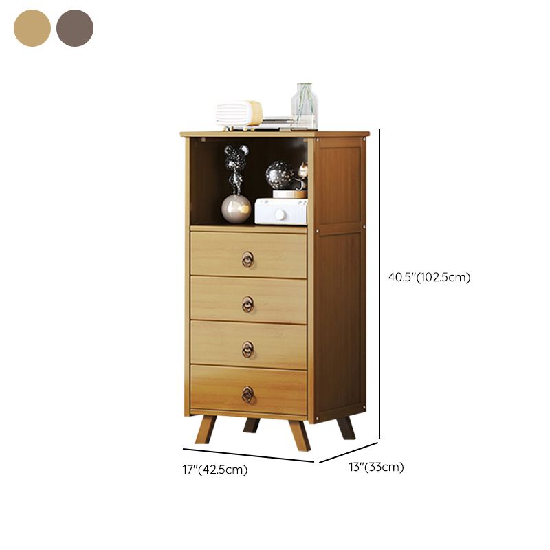 Wooden Dresser Dresser Classic Glam Storage Chest with Drawers