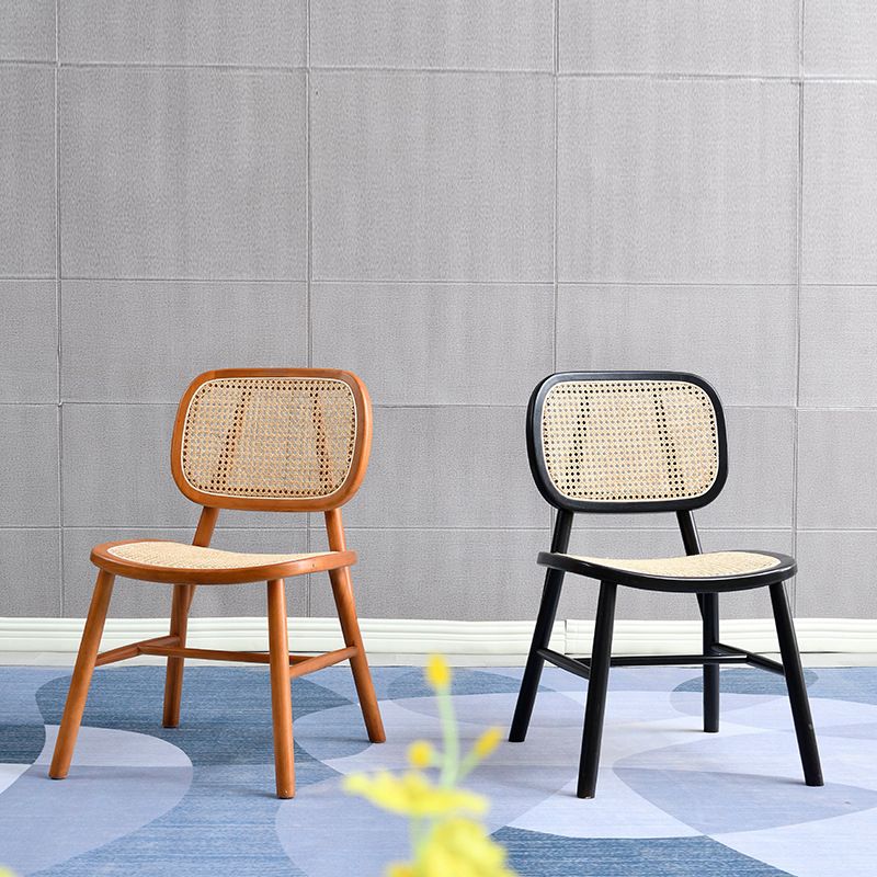 Dining Room Armless Dining Chair Home Contemporary Wood Dining Chair