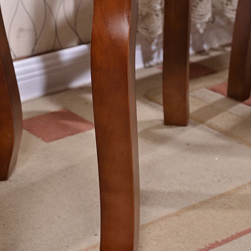 Traditional Round Side Table Minimalist Wood Sofa Corner Table