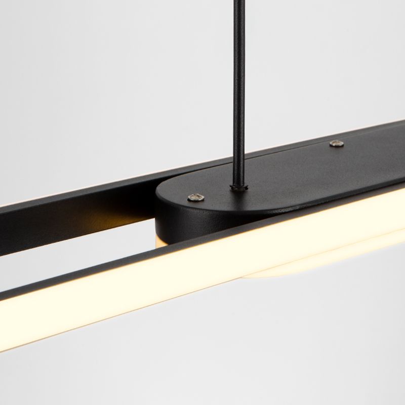 Nordic Modern Style Island Lamp Simple LED Hanging Lighting Fixture for Dining Room