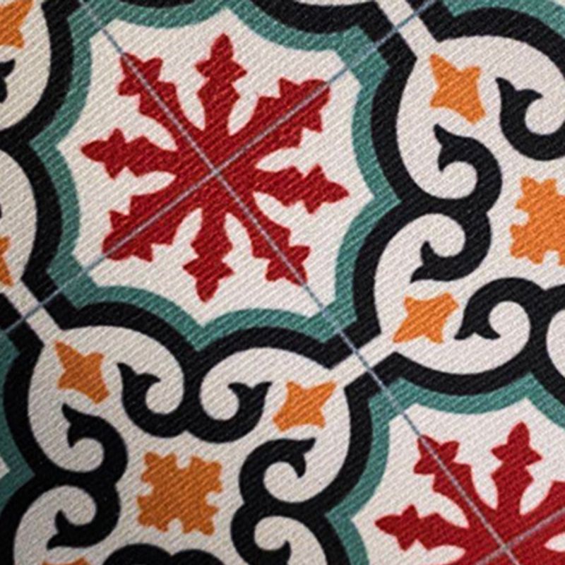 Luxuriöser viktorianischer Indoor -Teppich antiker Blumendruck Teppich -Waschmaschine für die Heimdekoration