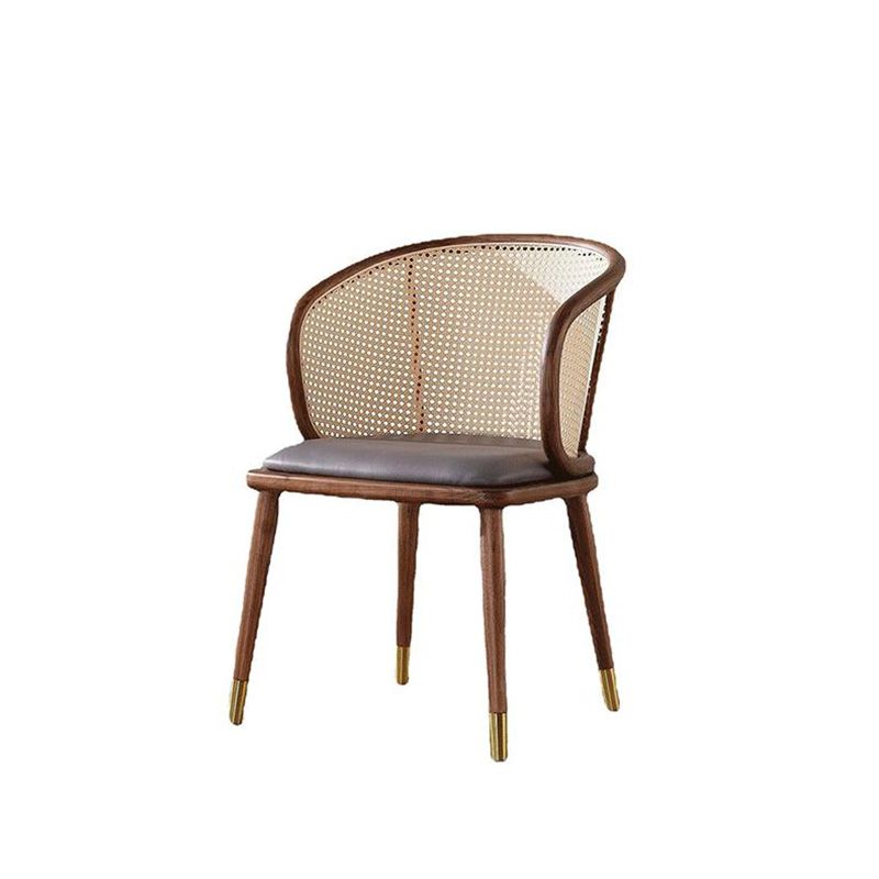 Windsor Back Arm Chair Contemporary Solid Wood Dining Chairs