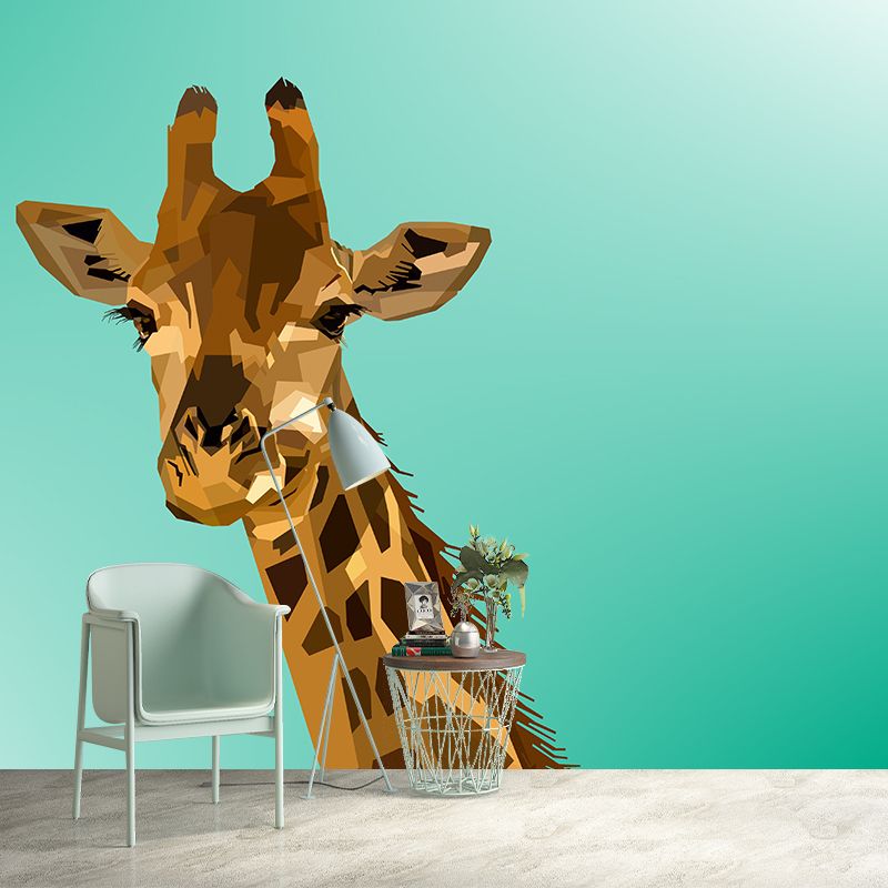 Photography 3D Geometry Decorative Mural Wallpaper Living Room Wallpaper