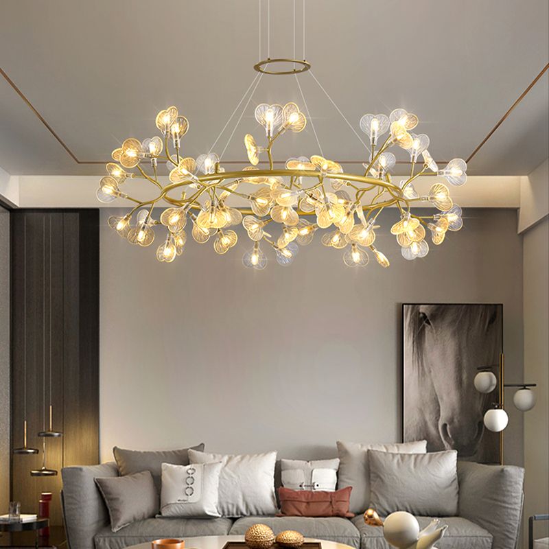 Landeliers modernos para comedor accesorios de luz orbicular colgante de lámpara de metal