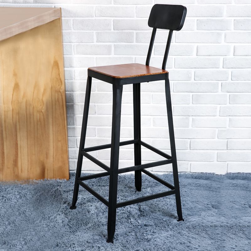 Solid Wood Modern Pub Table Set for Home Metal 1/3 Piece Bar Set