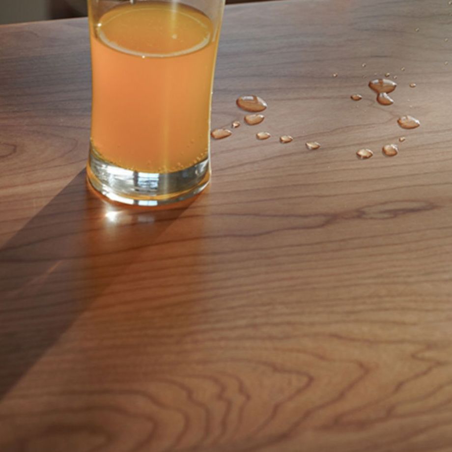 Traditional Style Solid Wood Dining Set with Traditional Height Table and 4 Legs Base