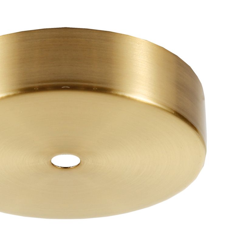 Contemporary Acrylic Pendant Light Fixture 1-Light Circle Hanging Ceiling Light