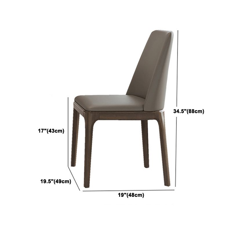 Modern Sintered Stone Top Dining Set Rectangle 1/4/5/7 Pieces Wooden Table Set