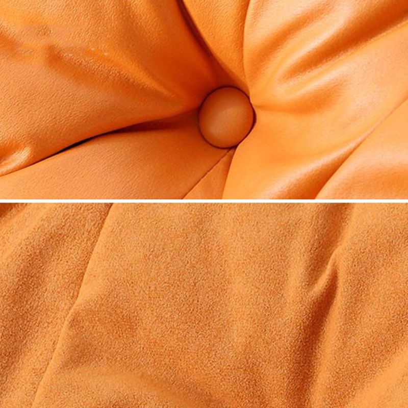 Contemporary Rocking Chair Upholstered Tufted Cushions with Light Legs Glider