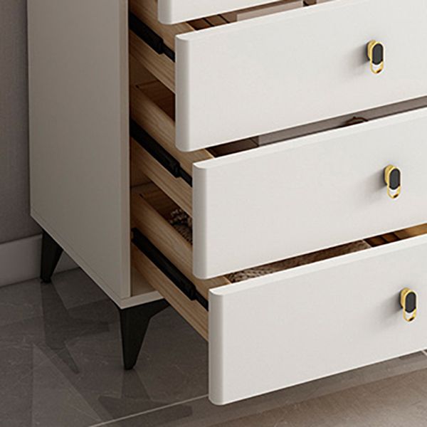 Contemporary Storage Chest Stone Dresser with 3/4/5/6/8 Drawers , 15.6 Inch Width