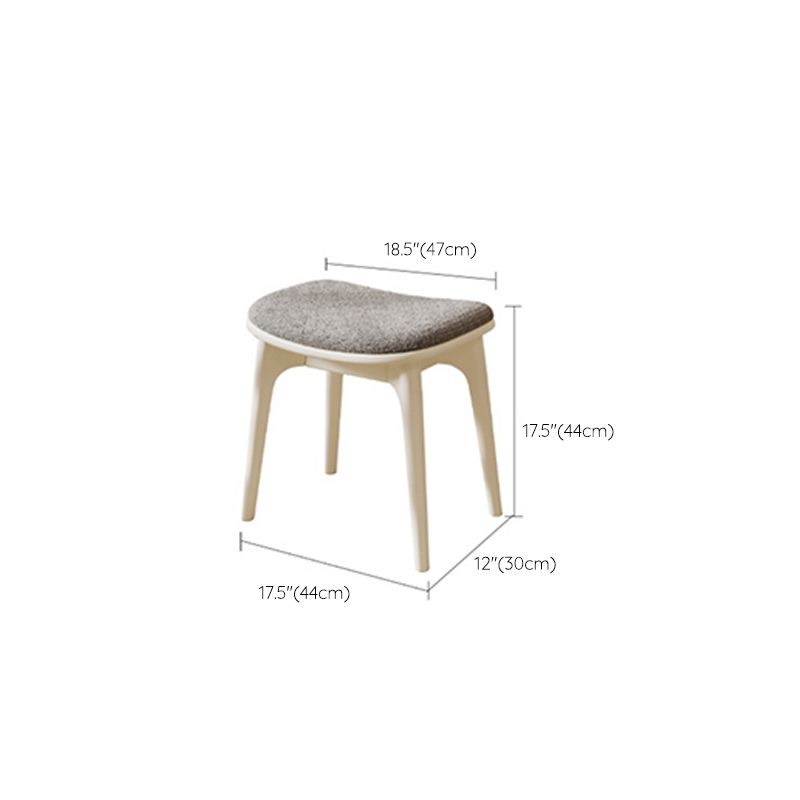 Glass Top Makeup Vanity Desk Storage Dressing Table Stool Set with Drawer