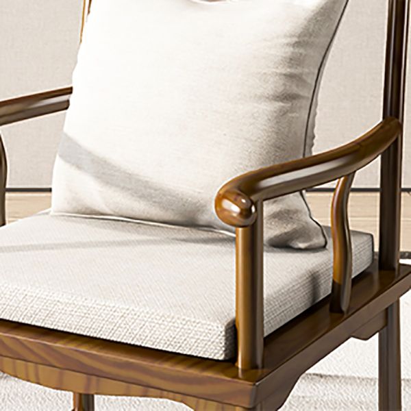Contemporary Style Chair Wood Dining Accent Chair for Kitchen
