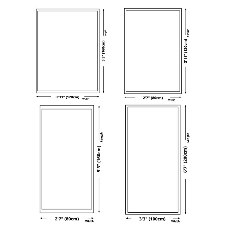 Contemporary Area Rug Graphic Rug Washable Carpet for Home Decor, Bedroom