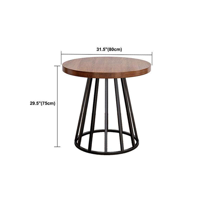 Modern 1/2/3 Pieces Dining Set Round Pine Wood Dining Table for Dining Room