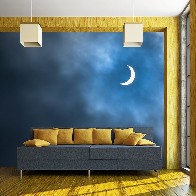 Environmental Wall Mural Wallpaper Dreamy Sky Living Room Wall Mural