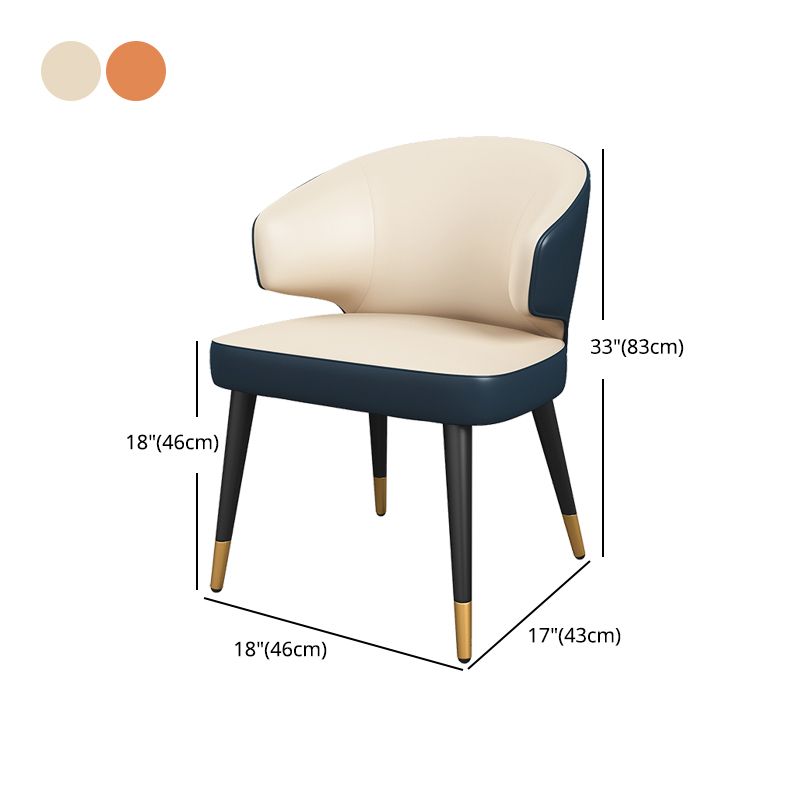 1/5 Pcs Metal Scandinavian Dining Room Set with Round Table Dinette Set