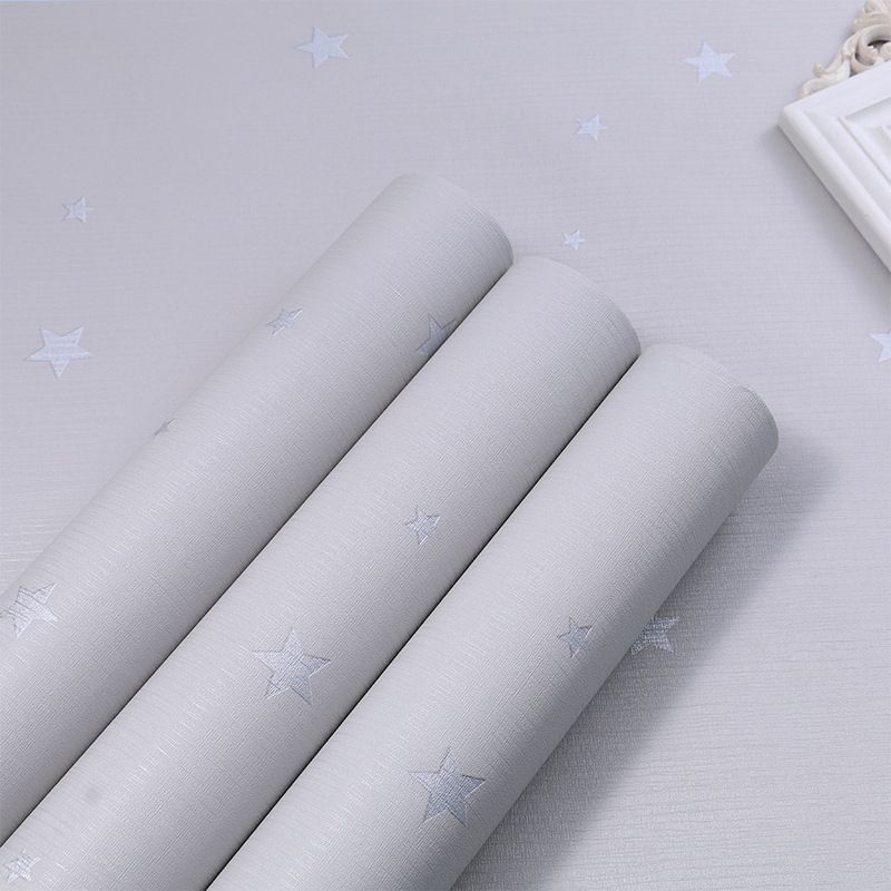 Eigentijdse stijl behangrol effen gekleurd Peel and Stick wanddecoratie, meerkleurig