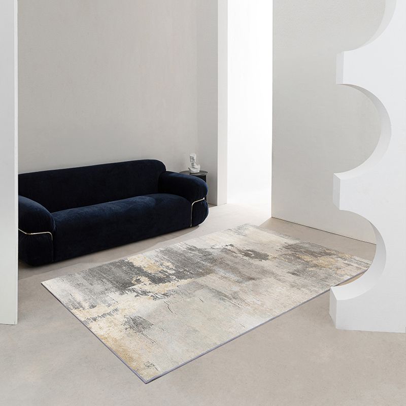 Stijlvol polyester tapijt abstract patroon binnen vloerkleurbestendig gebied tapijt voor woonkamer