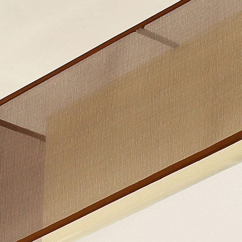 Fabric Geometrical Flush Mount Light Fixture Traditional Bedroom Flush Mount Ceiling Light