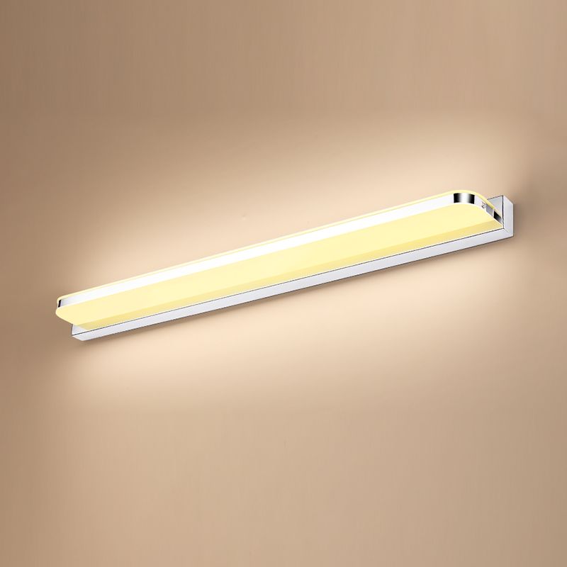 Minimalism Vanity Lighting Linear Metal Wall Light Fixture for Bathroom