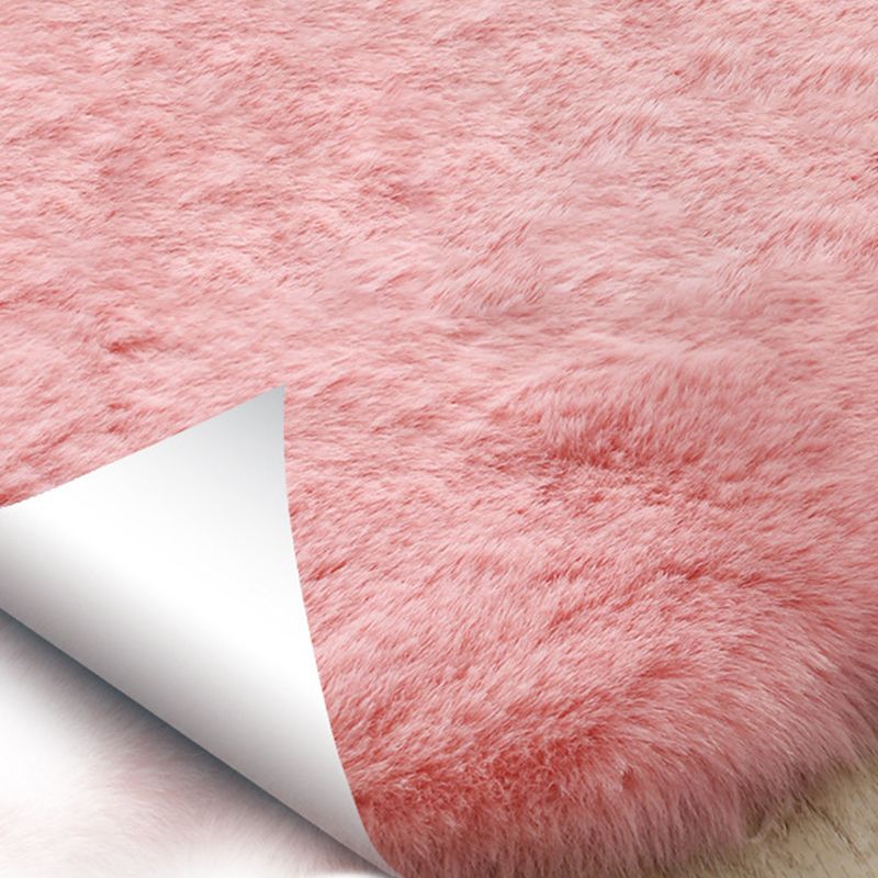 Tapis de tapis décontracté noir Polyester pure tapis lavable intérieur pour la décoration intérieure