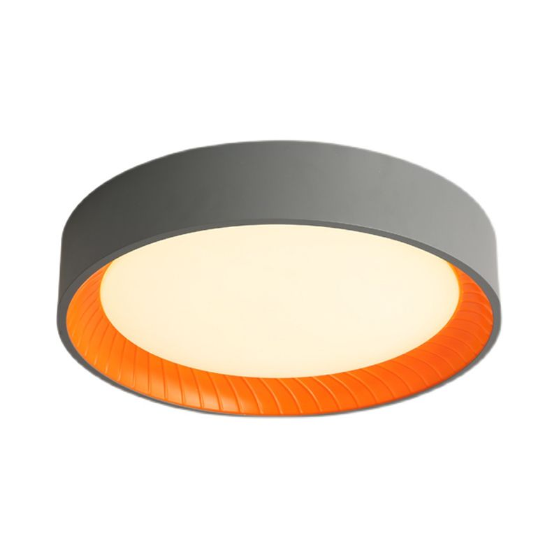 Modern LED Flush Mount Light Acrylic Shade Ceiling Lamp for Living Room Meeting Room