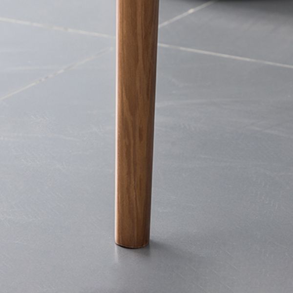 Chaises en bois de frêne de style traditionnel, ensemble de chaises de cuisine et de salle à manger à dossier ouvert