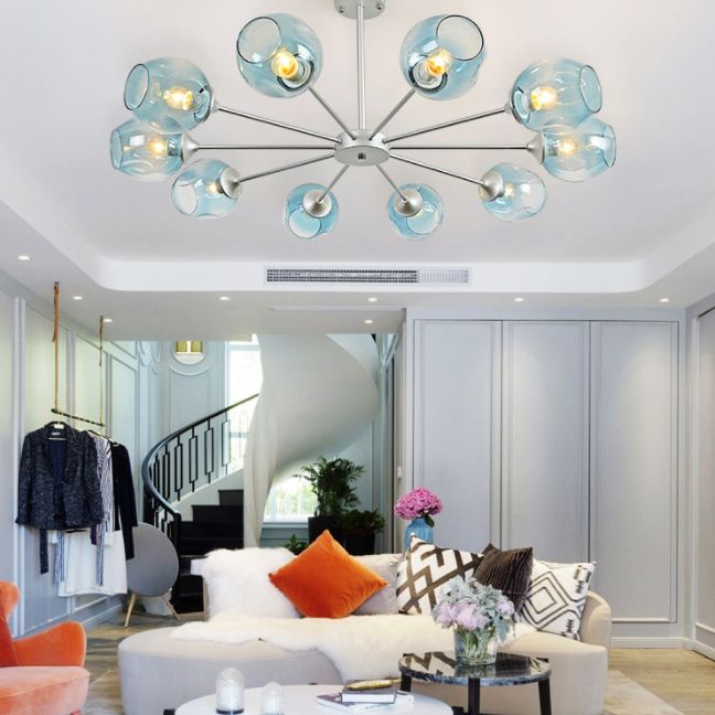 Whisky Glass Shape Branch Sospeded Light Contemporary Simplicity Hanging Lamp per soggiorno