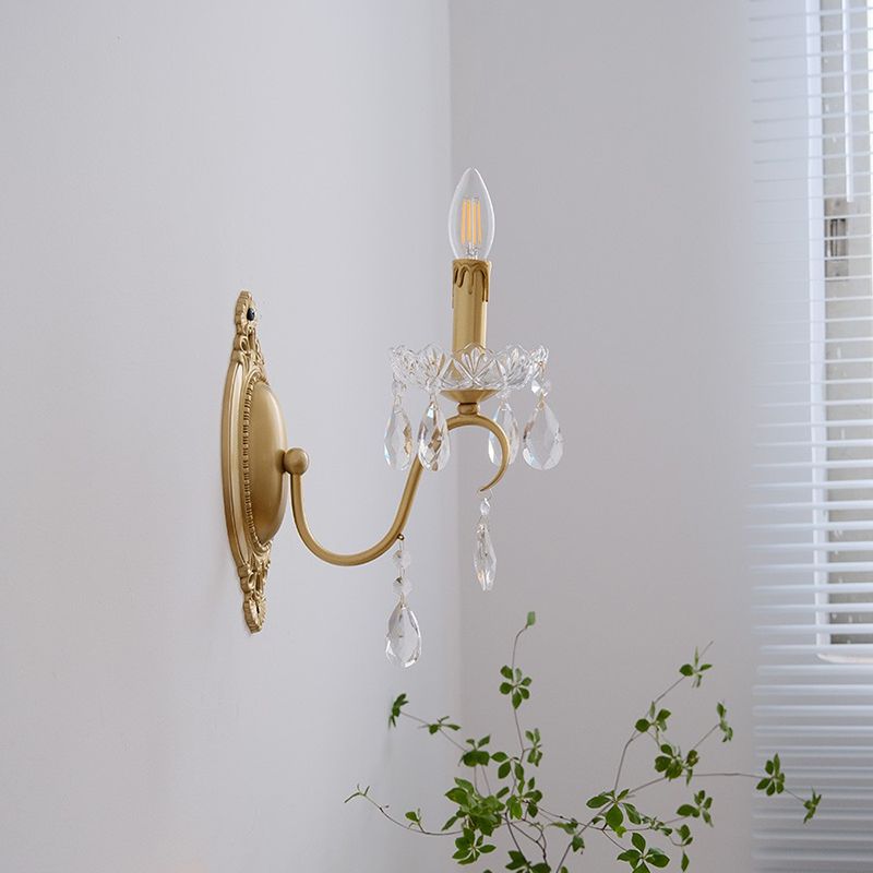 Modern Style Geometric Wall Light Sconces Metal Multi Lights Wall Lighting