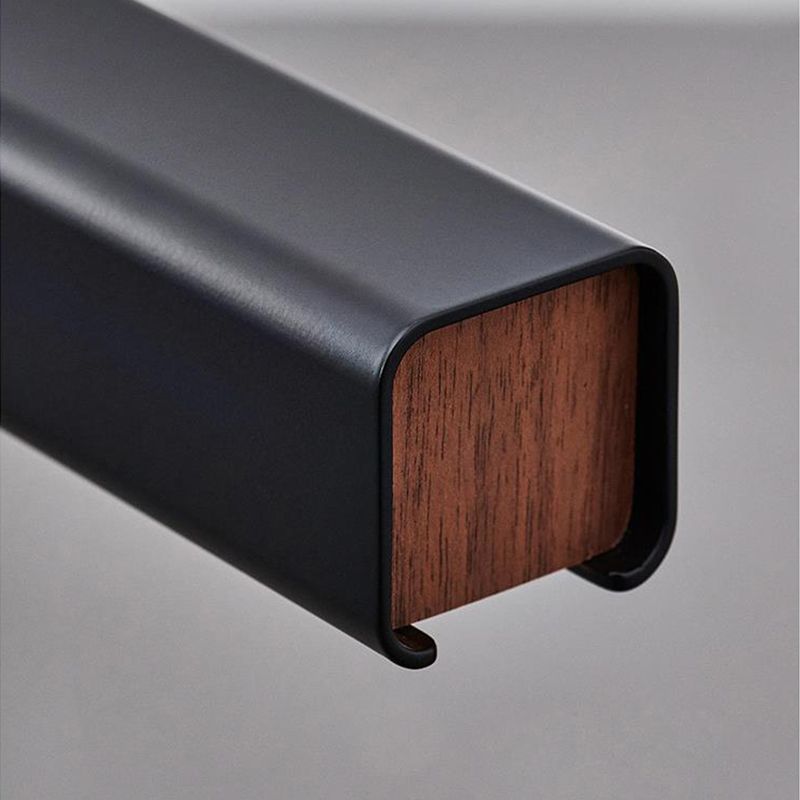 Moderno Led Light Light Light Comedor Lámpara colgante de rectángulo simple