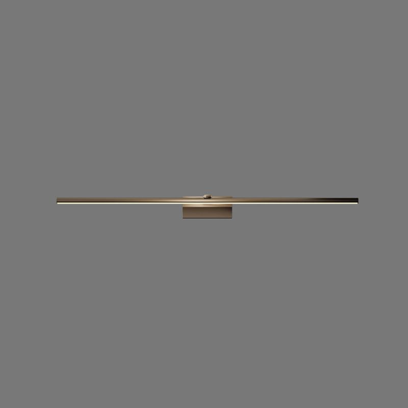 1 Light Linear Vanity Lighting Fixtures Modern Style Metal Vanity Mirror Lights