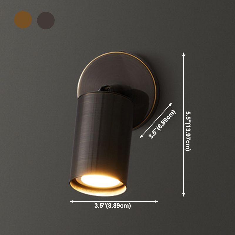 1 éclairage mural de lecture à demi-cylindre