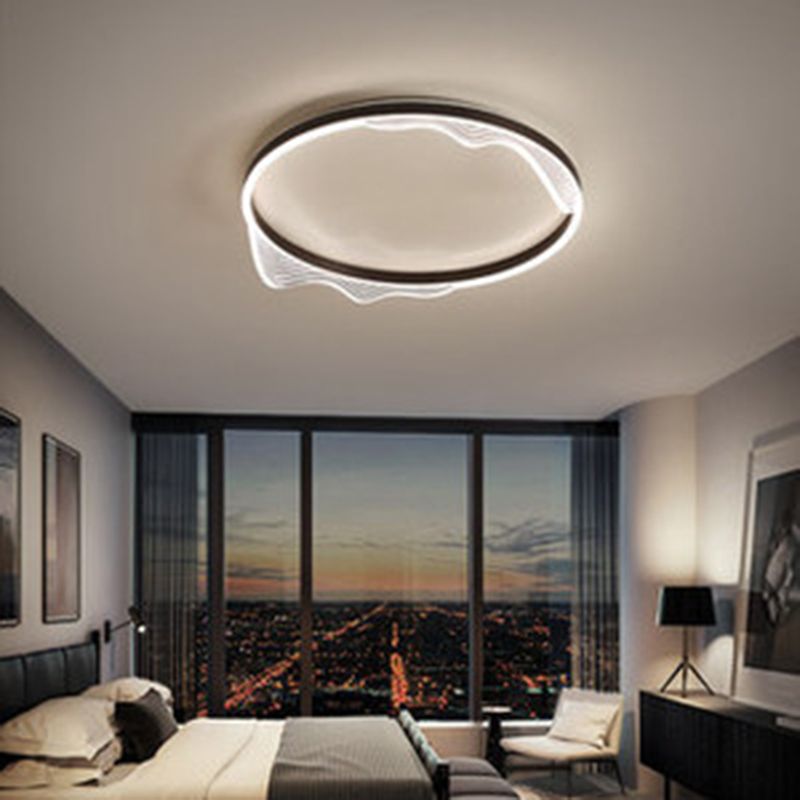 Lampada da soffitto creativa acrilica a incasso per camera da letto